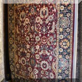 R19. Jerry Aziz 100% wool handknotted Oriental rug. 